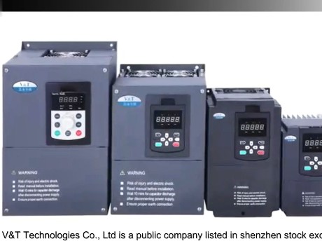 Shenzhen V&T Technologies Co.,Ltd Frequency Drive/VFD/VSD/Inverters Products Display