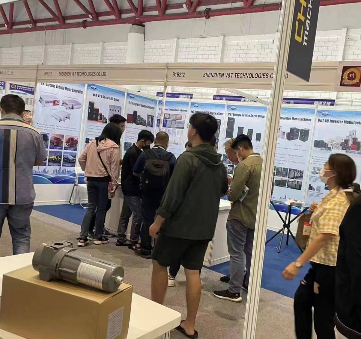 Shenzhen V&T Technologies отличилась на выставке China Machinex в Джакарте, Индонезия